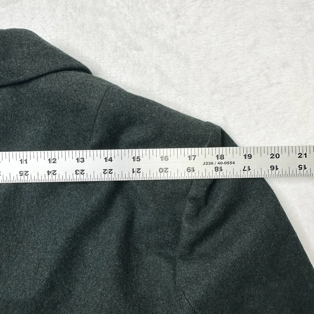 Vintage Wool Jacket Womens Small Hunter‎ Green Handmade Japan 40s 50s Jan Welch